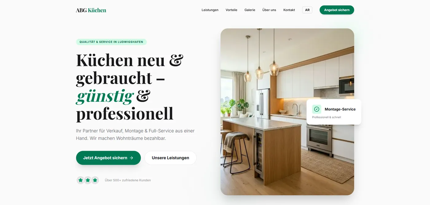 Screenshot: ABG Kitchen